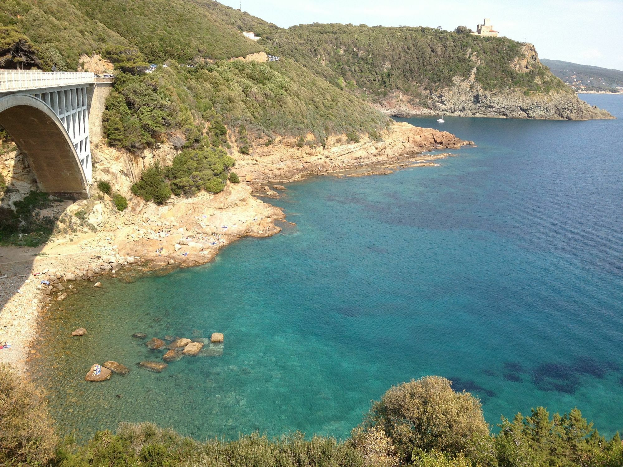Il Romito Hotel Quercianella Luaran gambar